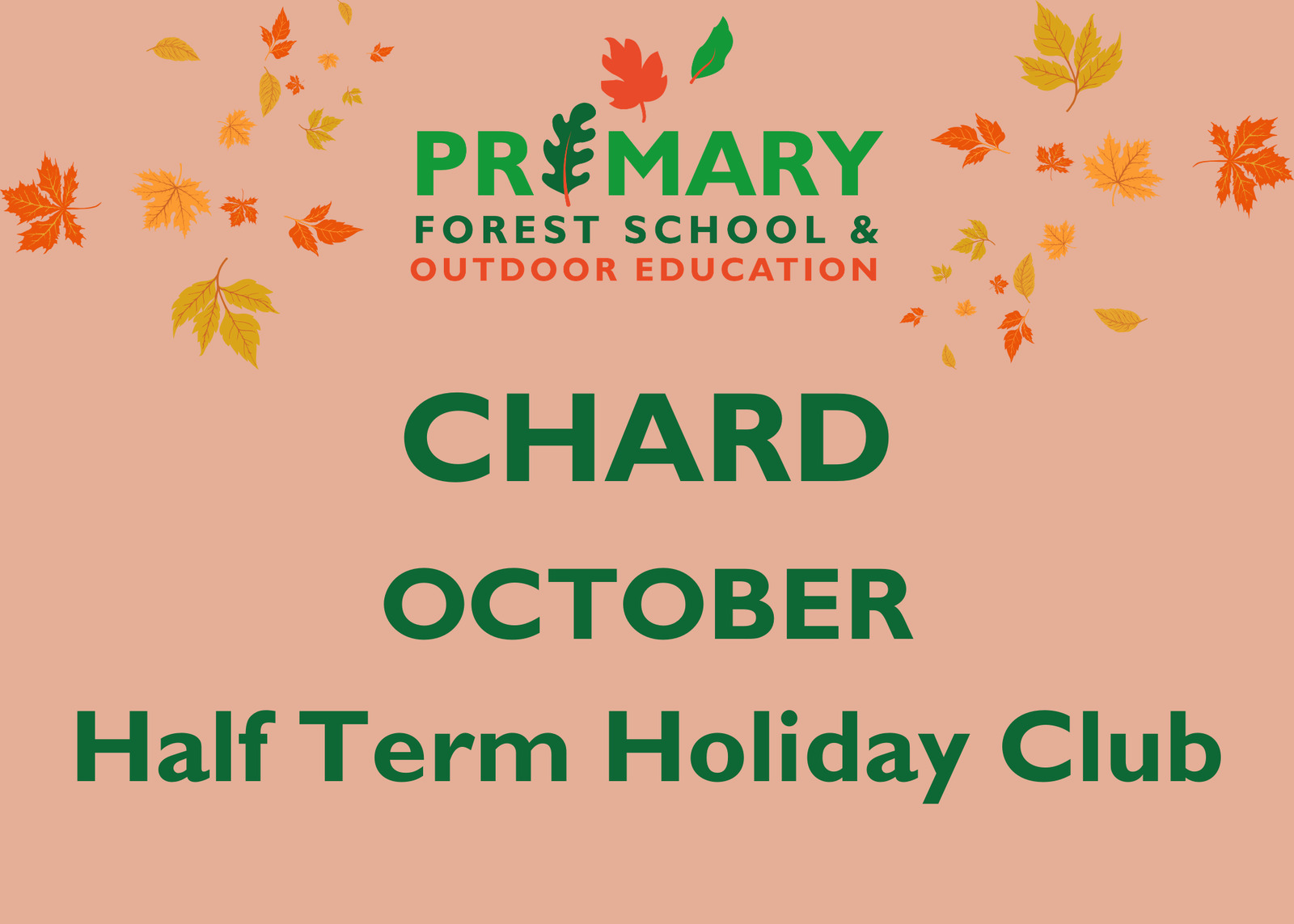 Chard October Half Term Holiday Club (27/10/2026)