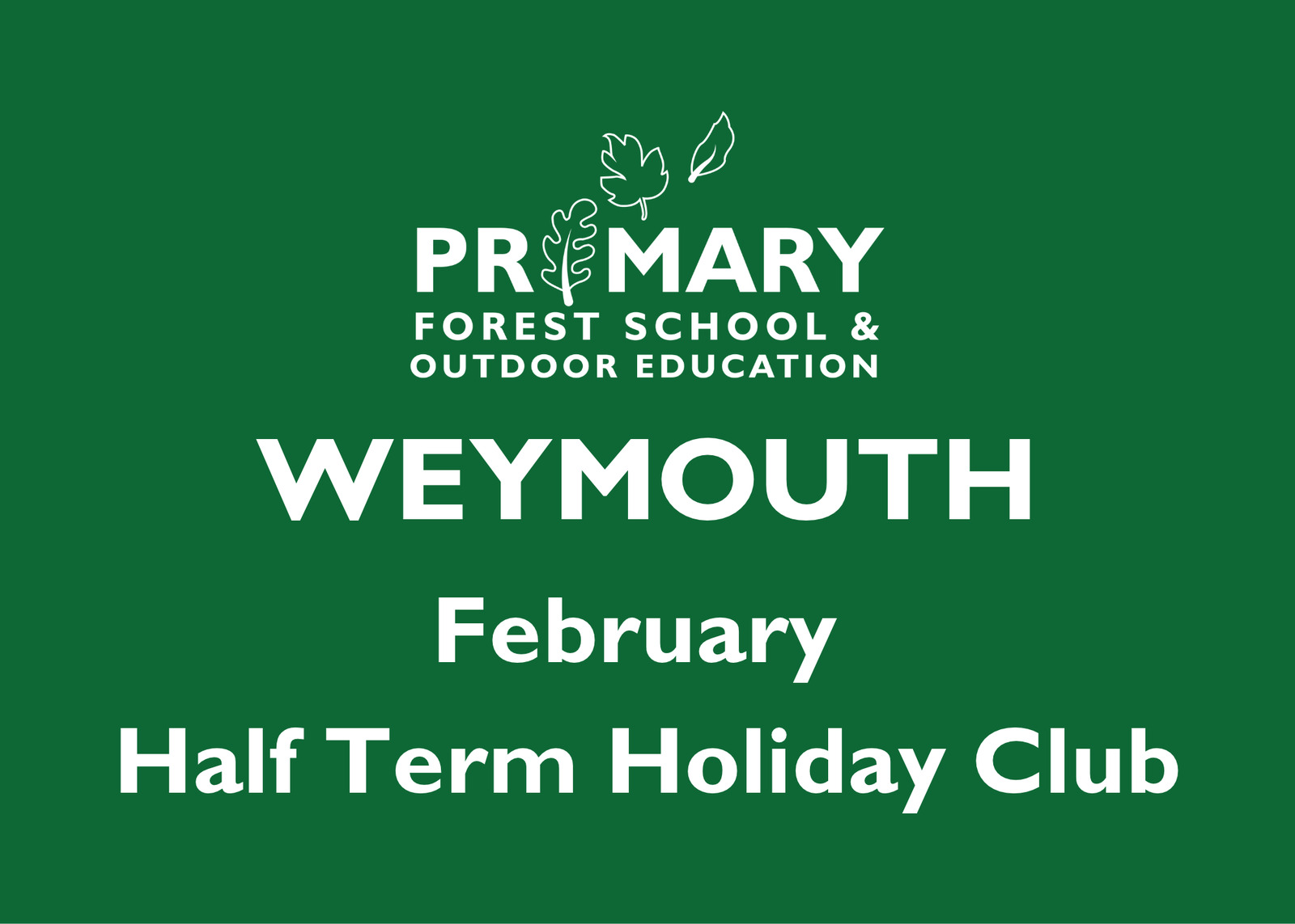 Weymouth Tuesday Feb Half Term (16/02/2027)